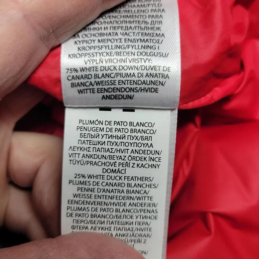 NWOT Polo Ralph Lauren El Cap Jacket 2XB Red Down Puffer Full Zip Hooded